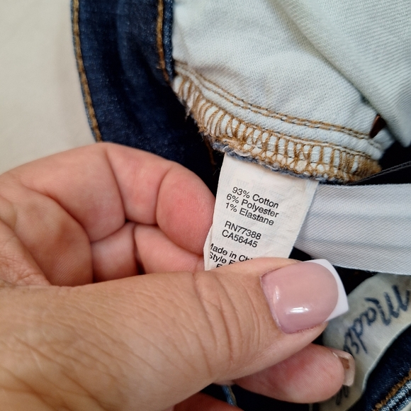 MADEWELL Blue Casual Skinny Jeans in Quincy Size 26 - Picture 8 of 11